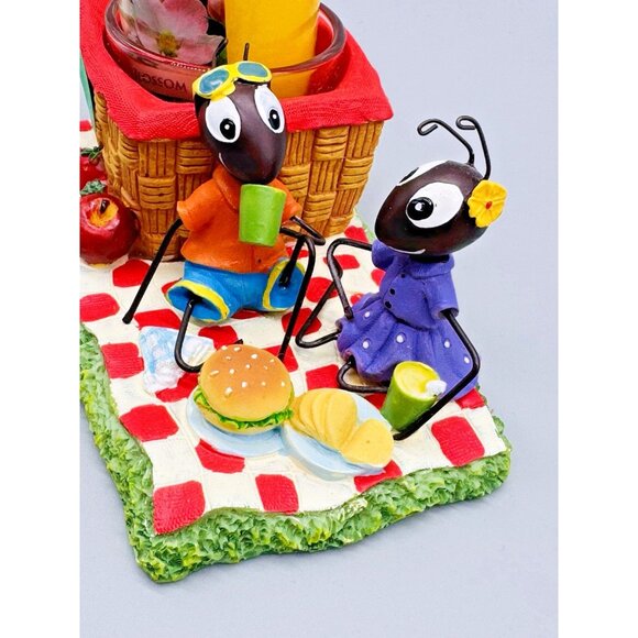 Yankee Candle Ant Picnic Summer Fruits Burger 4.5 inch Votive Holder 1190601 - Picture 2 of 10